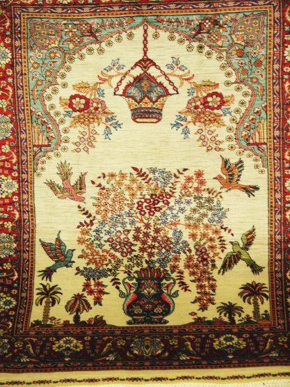 Cappadocia, Turkey: Handmade Silk Carpet