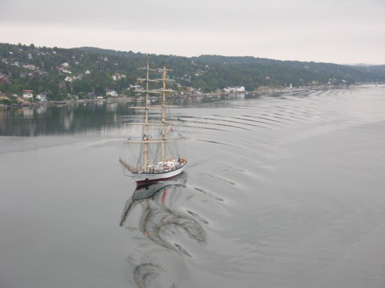 Norway: Boat on Oslo Fjord
