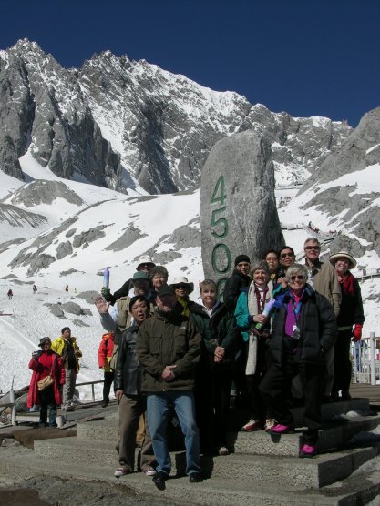 Amcan group at altitude 4506 meters