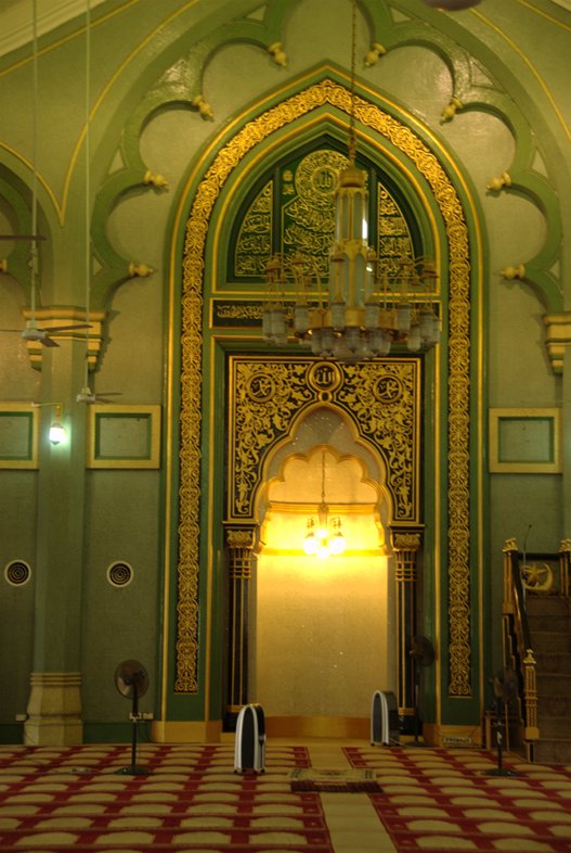 Singapore: mosque interior
