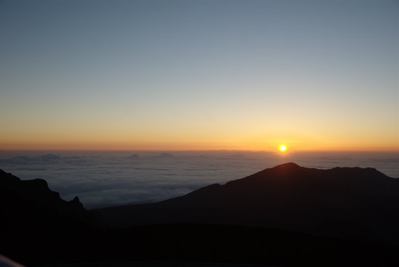 Maui: Sunrise from Haleakela