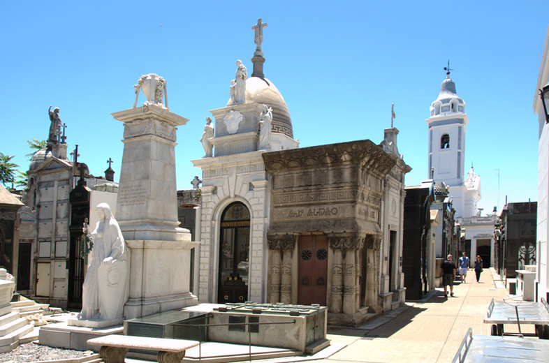 Buenos Aires: Tombs in Recoleta Cemetery
