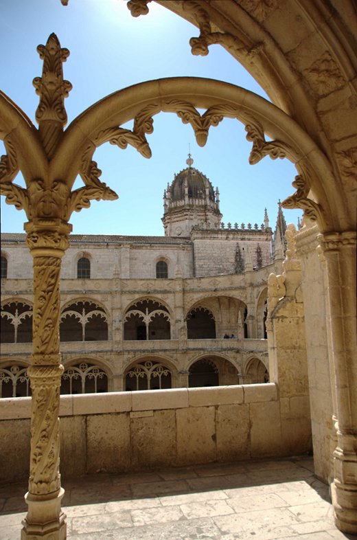 Belem, Lisbon: Detail at St Jerome