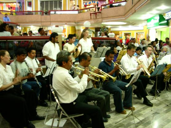Oaxaca, Mexico: The band from Seattle