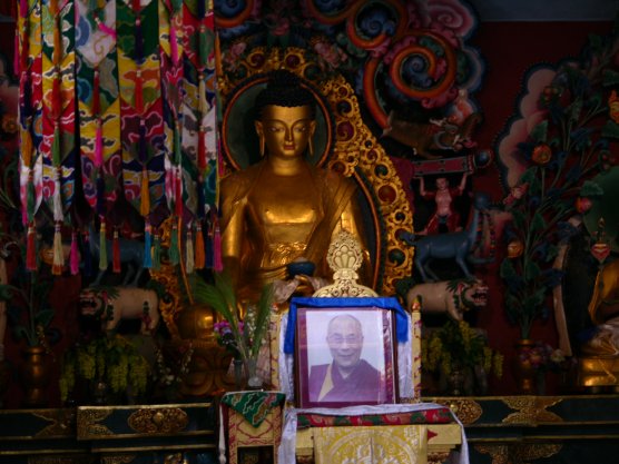 Bodhgaya, India: Tibetan Buddha