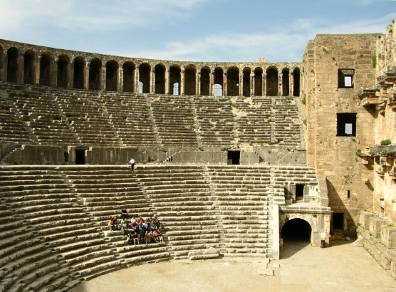 Aspendos, Turkey: Theatre of Aspendos