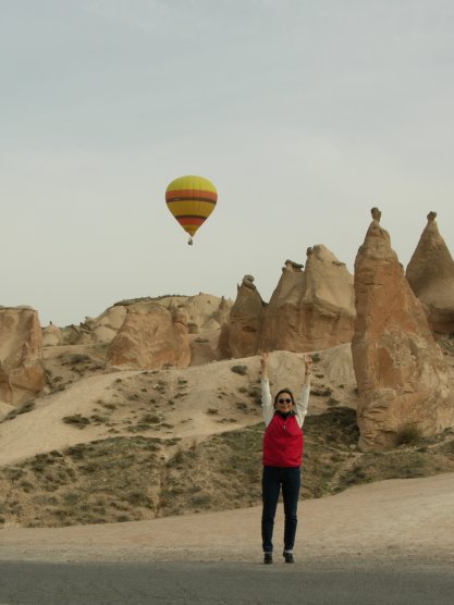 Cappadocia, Turkey: Fairy Chimneys and Balloon