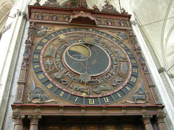 Rostock, Germany: Astronomical Clock in St. Mary's