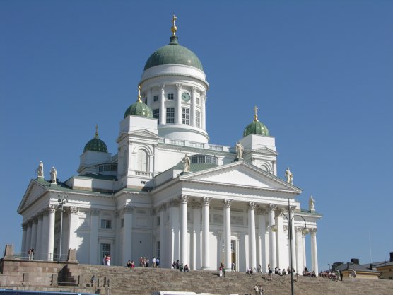 Helsinki, Finland: Church at Senate Square