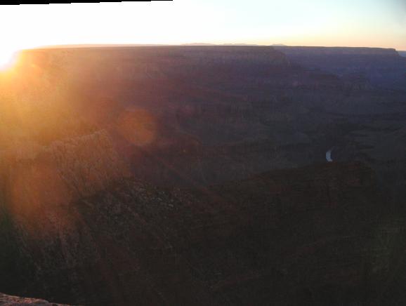 Grand Canyon National Park: Sunset