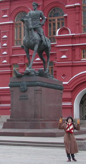 Moscow, Russia: Marshal Zhukov
