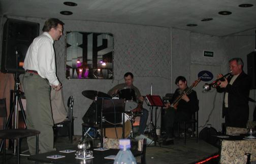 St. Petersburg, Russia: Jamming at 812 Jazz Club