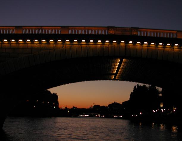 Paris, France: Bridge over the Seine