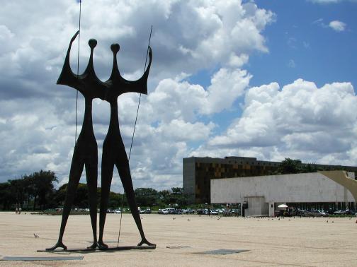 Brasilia, Brazil: Praca dos Tres Poderes