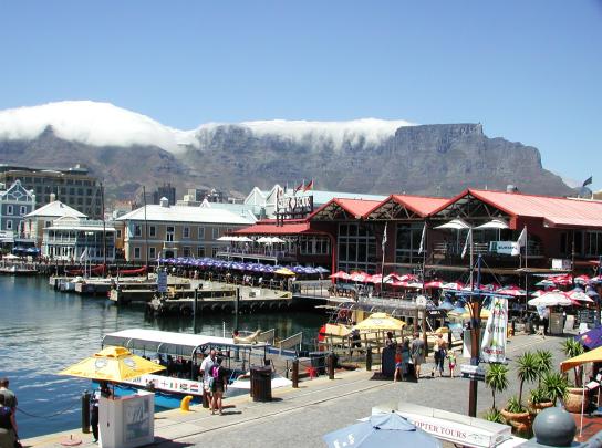 Cape Town, South Africa: Waterfront and Table Cloth