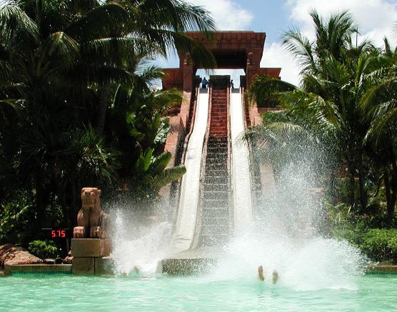Atlantis Resort, Bahamas: Mayan Temple Water Slide