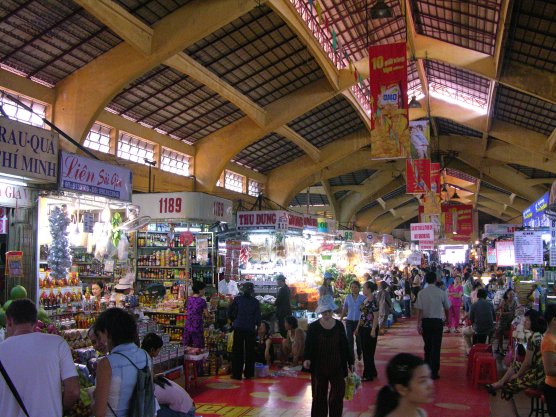 Busy Ben Thanh Market
