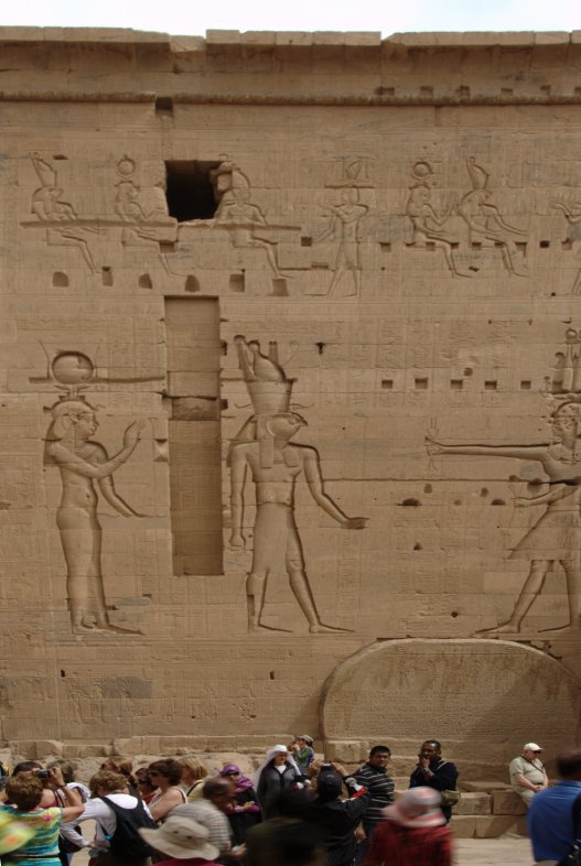Tourists at Philae
