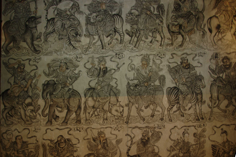 Penang, Malaysia: ancestors at Yap KongSi
