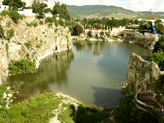 Oaxaca, Mexico: Colonia Yalalag quarry