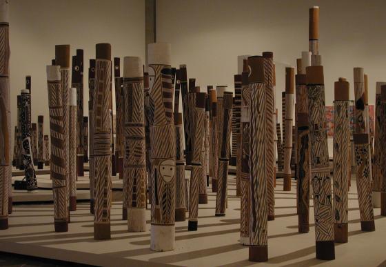 Canberra Australia: Arnhemland Ceremonial Caskets