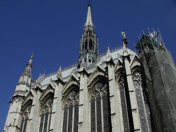 Paris, France: Ste. Chappelle Exterior