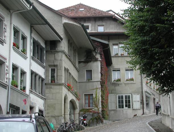 Fribourg, Switzerland: Street Scene