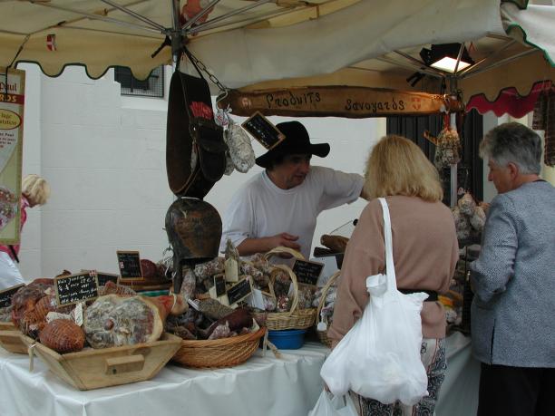 Evian, France: Market