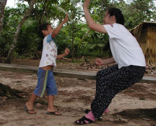 Jurara River, Brazil: playing