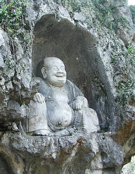 Hang Zhou, China: Carvings at Lingyin Temple