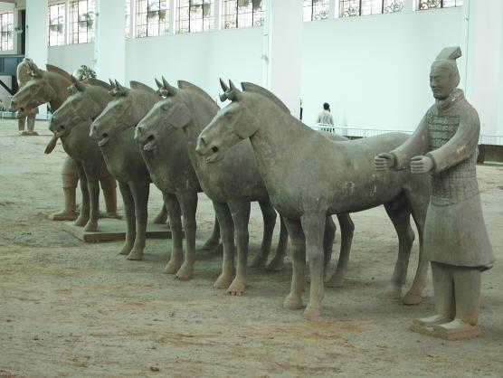 Xi'an, China: Terra Cotta Horses and Horseman