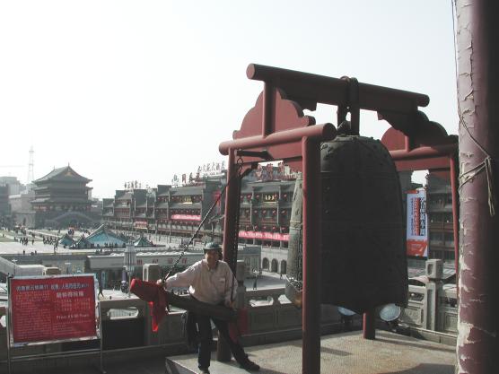 Xi'an, China: Hammering the City Bell