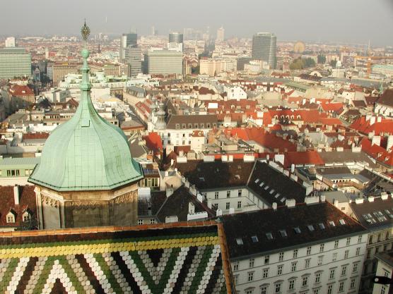 Vienna, Austria: Vienna from Stephensom tower