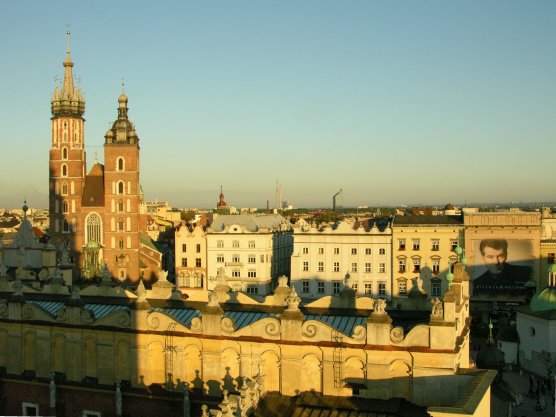 Evening Light over Cloth Hall